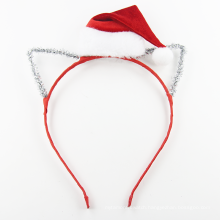 Various Types Custom Christmas Cat Ear Christmas Party Headband